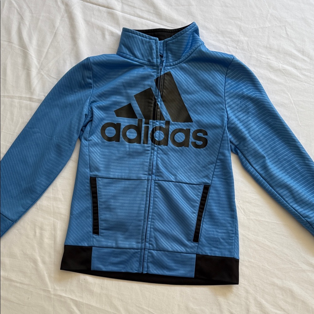 Adidas Blue Logo Jacket